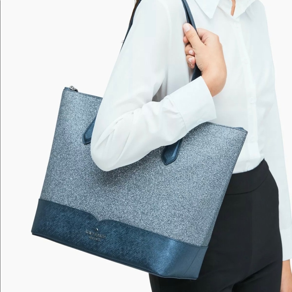 Kate Spade Lola Glitter Tote - Picture 10 of 10